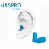 Пенные беруши для сна 10 пар HASPRO MULTI10 SNR 38 дБ Синие
