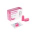 Пенные беруши для сна 10 пар HASPRO MULTI10 SNR 38 дБ Розовые