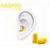 Пенные беруши для сна 50 пар HASPRO TUBE50 SNR 38 дБ Желтые