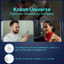 Первые украинские многоразовые беруши для сна с фильтром Kokon Universe анатомической формы из мягкого силикона 31 дБ | 3 размера XS, S и M в комплекте