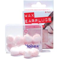 Восковые беруши Noise-X 1 пара SNR 20 дБ