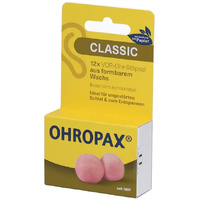 Восковые беруши Ohropax 6 пар SNR 22 дБ