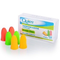 Пенные беруши для сна Quies 3 пары SNR 35 дБ
