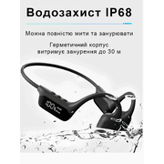 Наушники для плавания бега активного спорта open-ear с костной проводимостью 32 ГБ собственной памяти S10