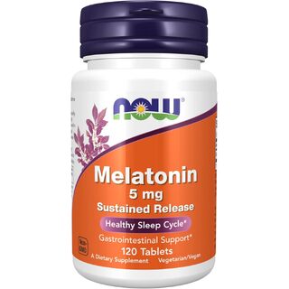 Мелатонин Melatonin NOW Foods 5 мг 120 таблеток