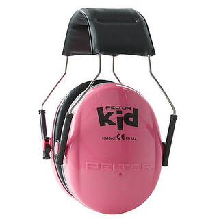 Детские противошумные наушники Peltor Kids розовые