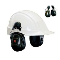 Противошумные наушники 3M H520P3E-410-GQ OPTIME II с креплением на каску
